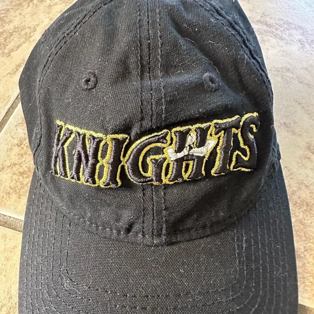 New Era Minor League Baseball Charlotte‎ Knights Black Cap Hat Adjustable